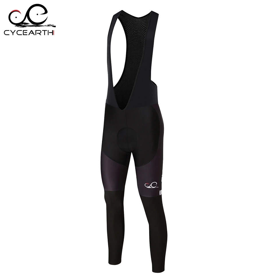 

CYCEARTH 2017 Winter thermal fleece Pants Cycling long Pants Bicycle Cycling Clothing Bike Ropa Ciclismo Bib Pants Coolmax Pad
