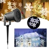 Christmas Snowflake Projector Light Outdoor/Indoor Moving Snowflake LED Landscape Light Garden Tree Wall Decoration ► Photo 1/6