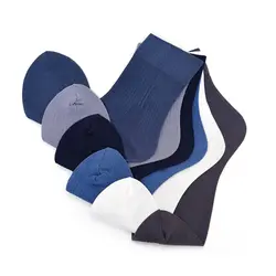 2019 бамбуковое волокно Для Мужчин's носки летние тонкие носки сплошной цвет дышащий Гольфы Повседневное Бизнес мягкие Для мужчин носки