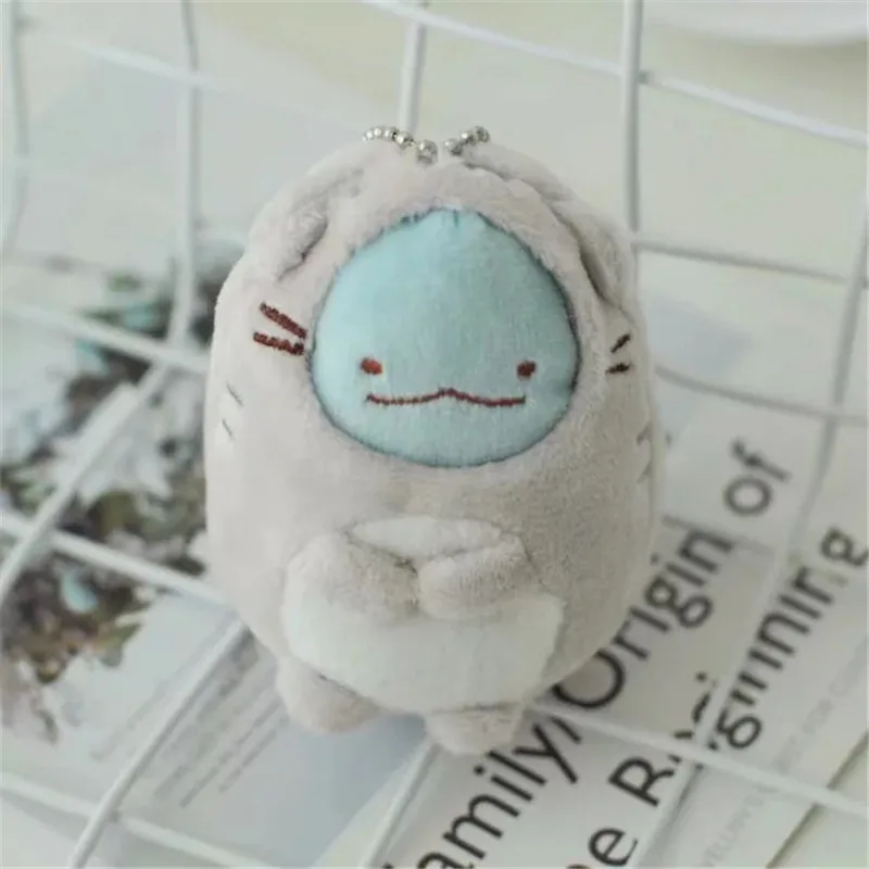 1 unid 8 cm Japón Sumikko gurashi Peluche juguete colgante Peluche Sumikko gurashi bolsa colgante llavero 1 unid 8 cm Japón Sumikko gurashi Peluche juguete colgante Peluche Sumikko gurashi bolsa colgante llavero