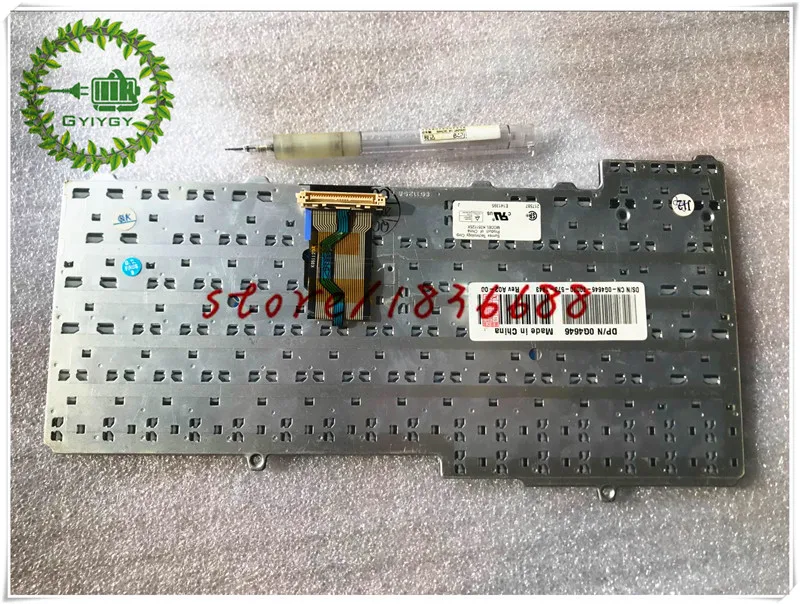 Dell Latitude Keyboard D620 D630 D820 D830 0DR160 CA87 CAM7-US 0UC172  2