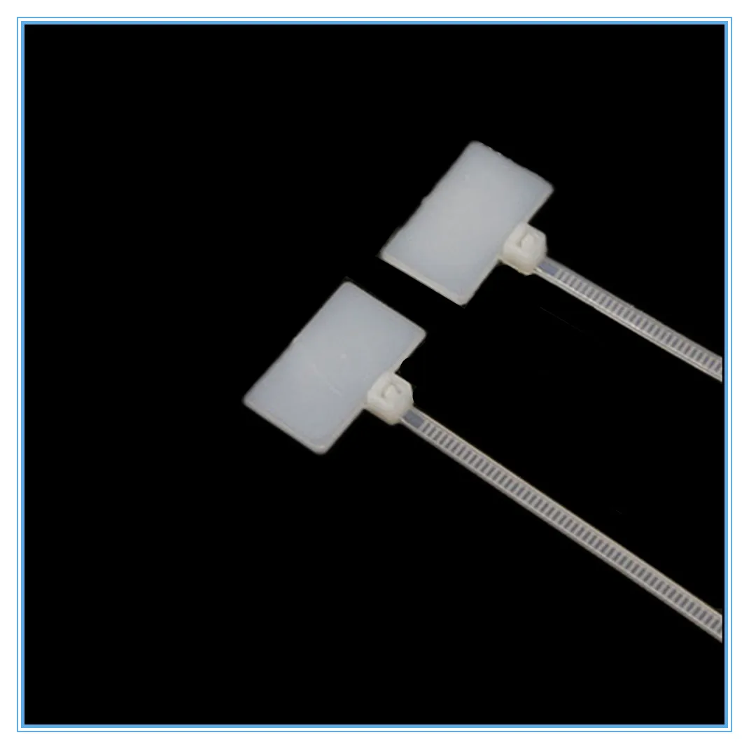 Nylon Tie Tags Self-Locking Network Cable Zip Trim Wrap Loop Wire Straps Label 50Pcs cable ties nylon cable ties cable tie nylon zip ties