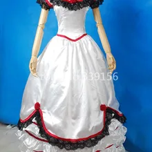 Новое поступление, модное платье Белоснежки, викторианская Лолита, платье Marie Antoinette, королевская королева, атласное платье Belle Period