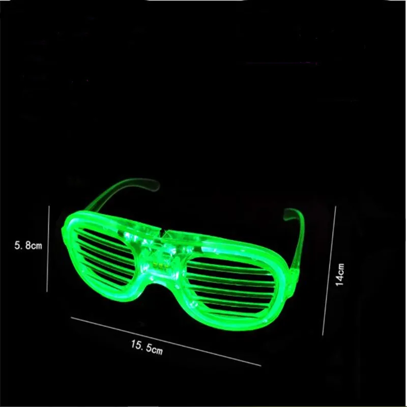 1 шт. мигающий EL провода светодиодный очки световой вечерние декоративный светильник ing классический подарок яркий светодиодный светильник со шнуровкой вечерние солнцезащитные очки для женщин