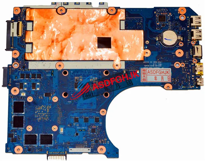 Greatest Original FOR Asus G551JW Laptop Motherboard WITH i7-4720HQ CPU 60NB08B0-MB5000 fully tested