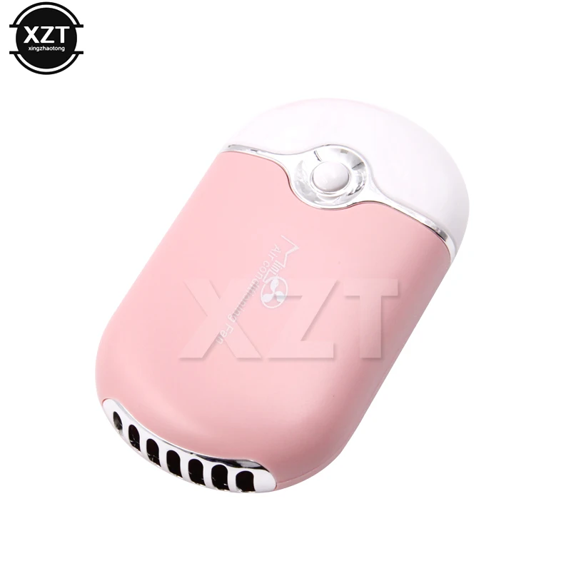 

Newest Portable Hand held USB Gadgets Air Conditioning Fan USB Rechargeable Mini Fan Lithium Battery Portable Cooling Fan