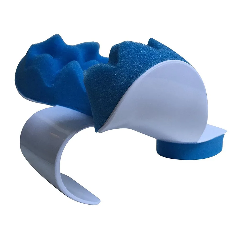 Дорожная подушка для шеи терапевтическая поддержка приспособление для снятия напряжения шеи и плеча расслабляющие подушки мягкая губка релиз Массажер для мышц