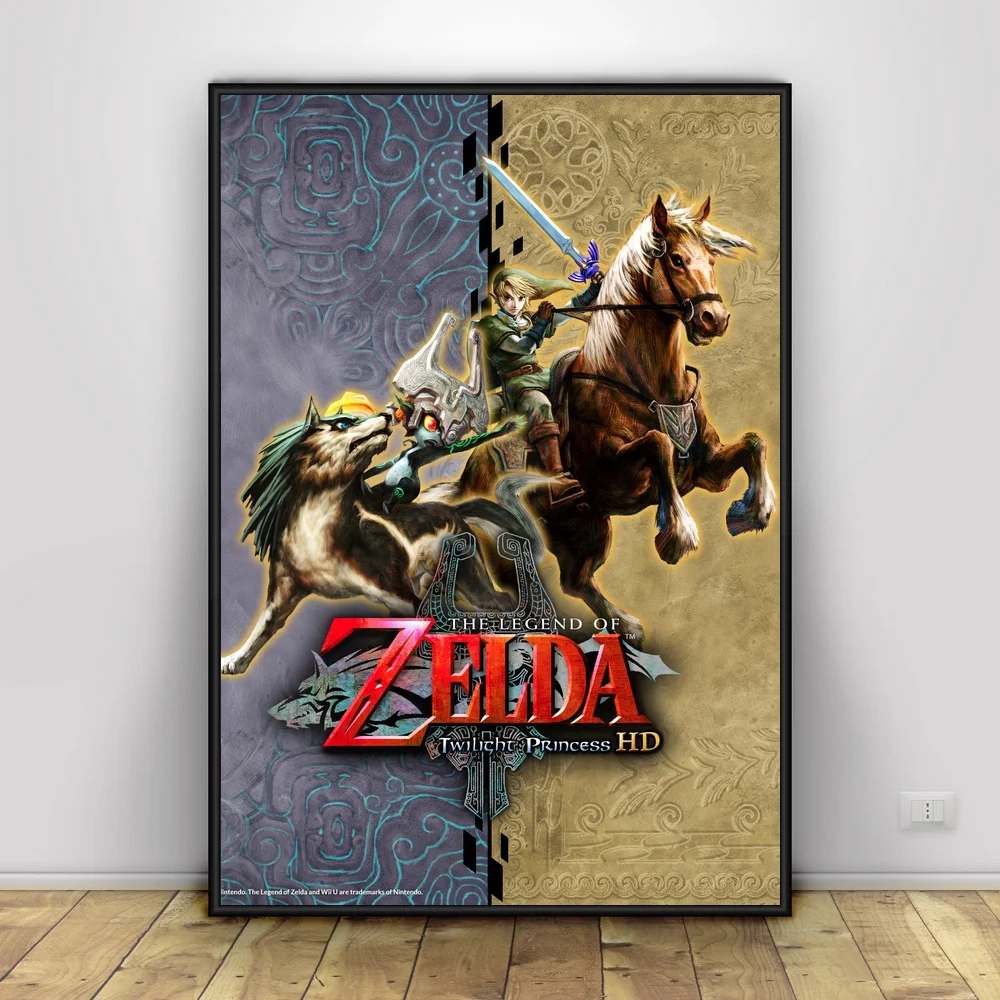 The Legend Of Zelda Art Silk Wall Promo Poster Home Decor 12x18inchin
