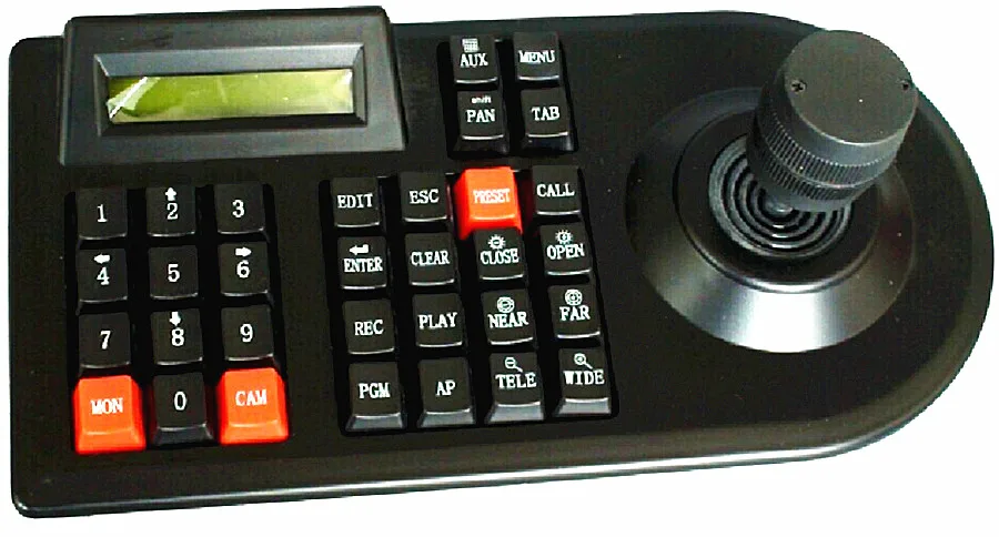 CCTV Analog ptz Camera DVR PTZ 3D Keyboard controller joystick RS485 for CCTV PTZ speed Dome Camera - 32573263209