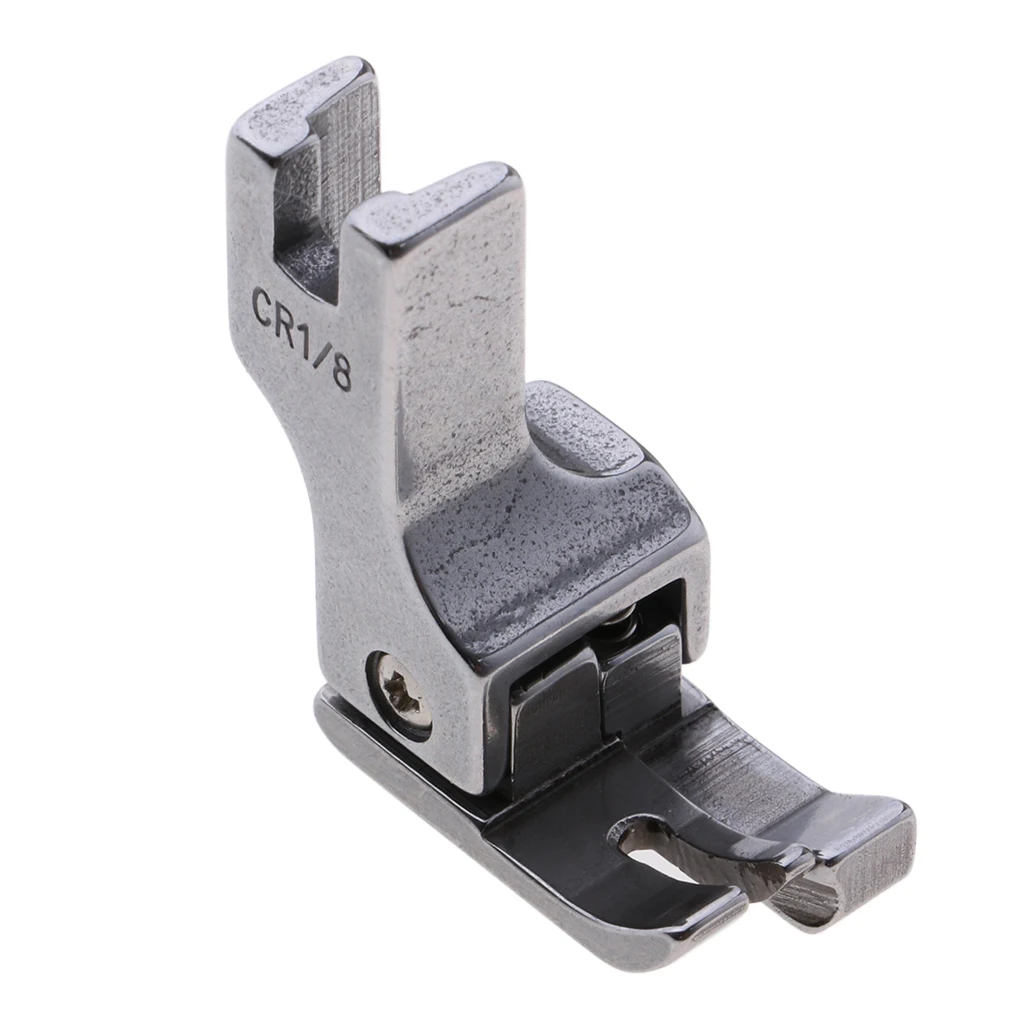 3 Pieces 1/4 1/8 1/16 Compensating Presser Foot Feet Sewing Machine Accessories For Sewing Knit & Thin Materials