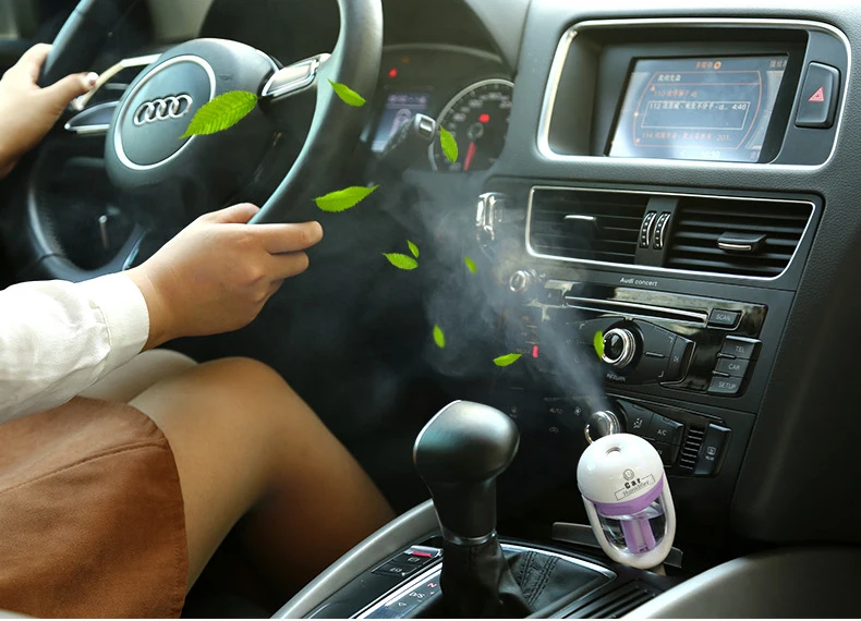 Cute Decorative Mini Portable Desk Mist Air Car Vehicle Humidifier