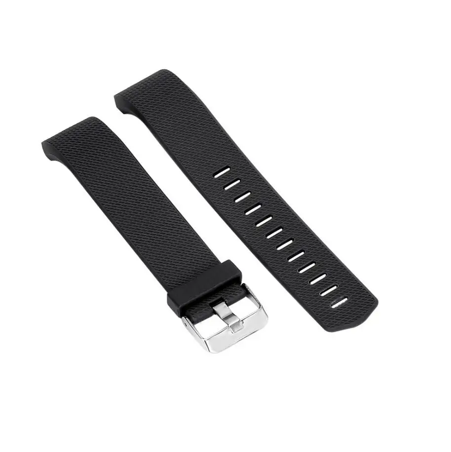 KINGBEIKE 10 Colors Sport Silicone Watchband For Fitbit Charge 2 Fitbit Bracelet Band Smart Wristbands Watches Accessories Strap