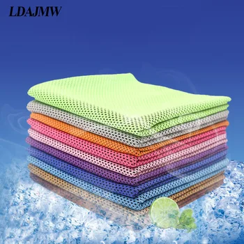 

LDAJMW Sports Cooling Towel Cozy Ice Cold Enduring Running Jogging Swimming Gym Travel Portable Quick-drying Towel