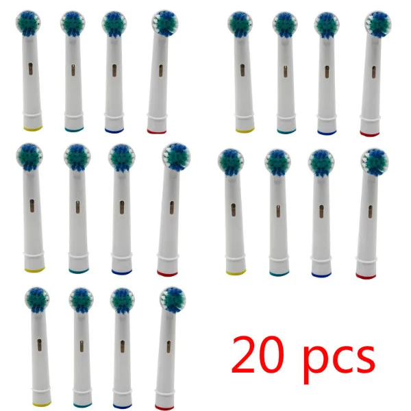 NEW Fashion Tooth brushes Head Electric Toothbrush Replacement Heads Oral Vitality EB17-4 Oral Hygiene 20Pcs Toothbrushes Head NEW Fashion Tooth brushes Head Electric Toothbrush Replacement Heads Oral Vitality EB17-4 Oral Hygiene 20Pcs Toothbrushes Head