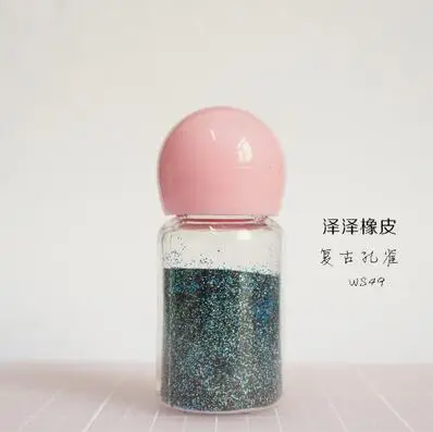 Порошок для тиснения металлик краска глянцевый золотистый Серебристый DIY материал Высокое качество 10 мл - Цвет: J