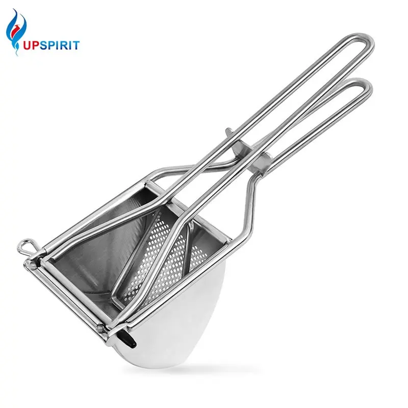 

Upspirit Stainless Steel Potato Masher With Long Handle FDA Approved Manual Lemon Juicer Squeezer Potato Ricers Kitchen Tools