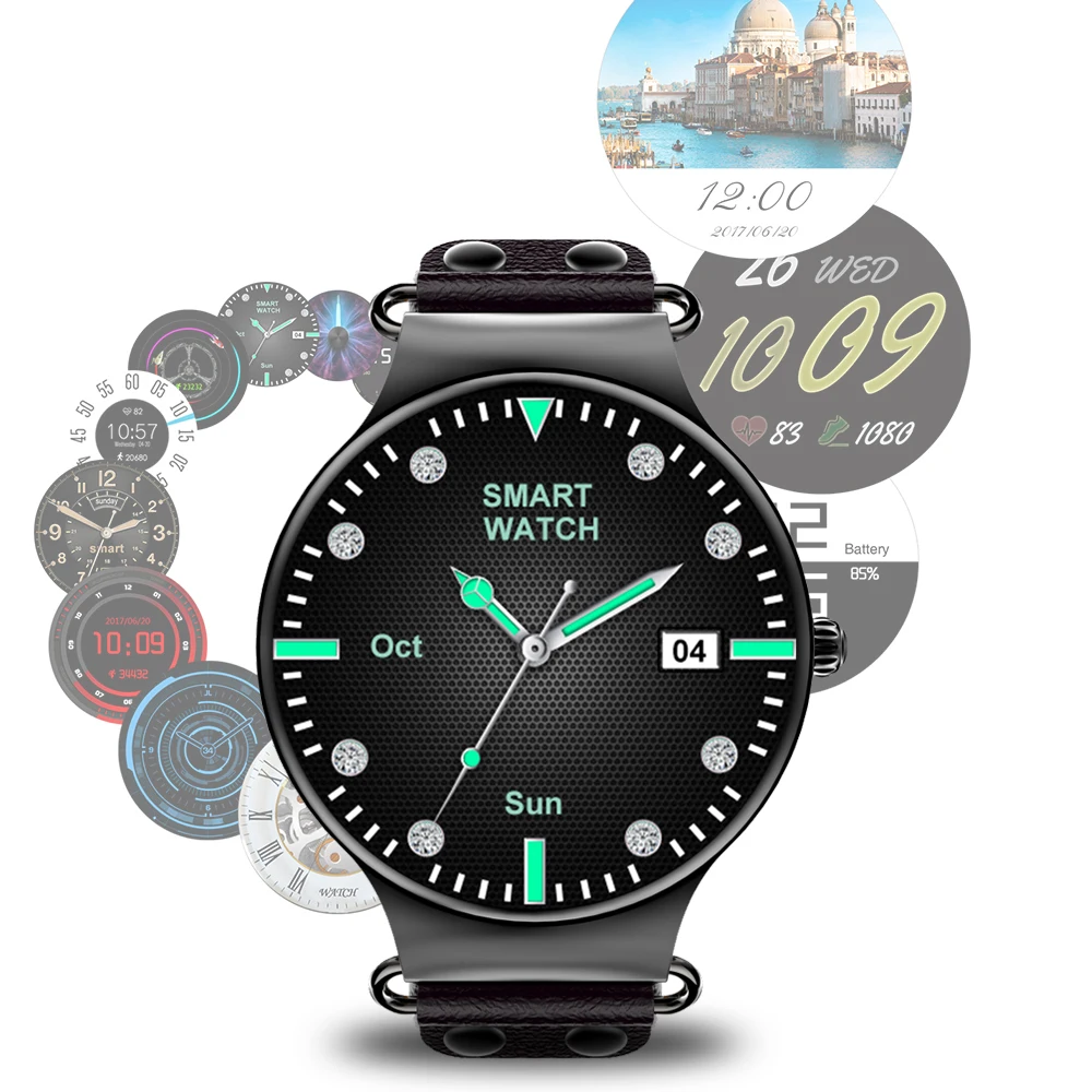 

Smart Watch Android 3G 512MB+8GB Smartwatch SIM Card GPS WiFi Heart Rate Pedometer Bluetooth Smartwatch for Men 10 Pieces A lot