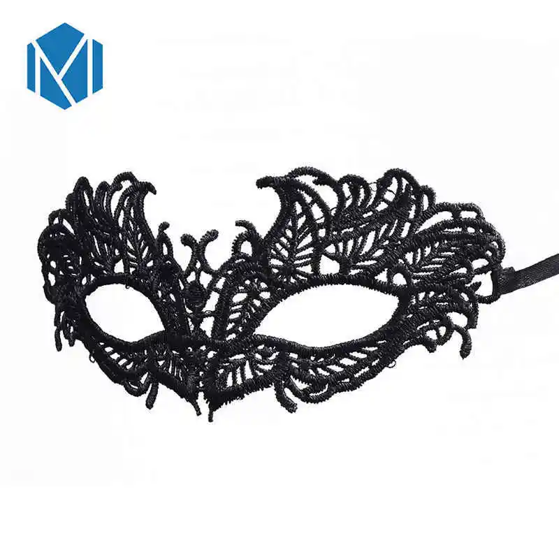 M MISM Animal Head Band кружевная черная сексуальная эластичная резинка для волос маска для глаз аксессуары для волос для женщин девочек Haar аксессуары для Рождества