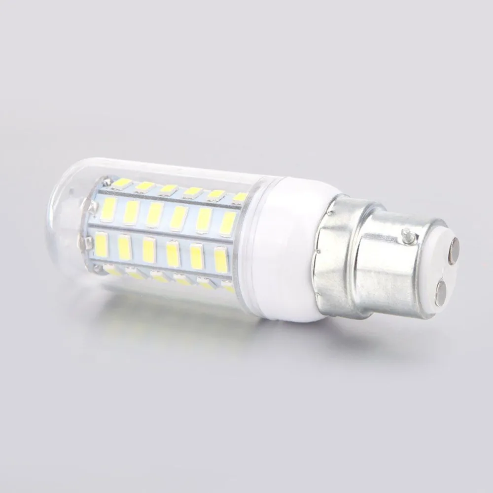 B22 5730 SMD 56 светодиоды мозоли лампы энергосберегающие 360 градусов белый освещения