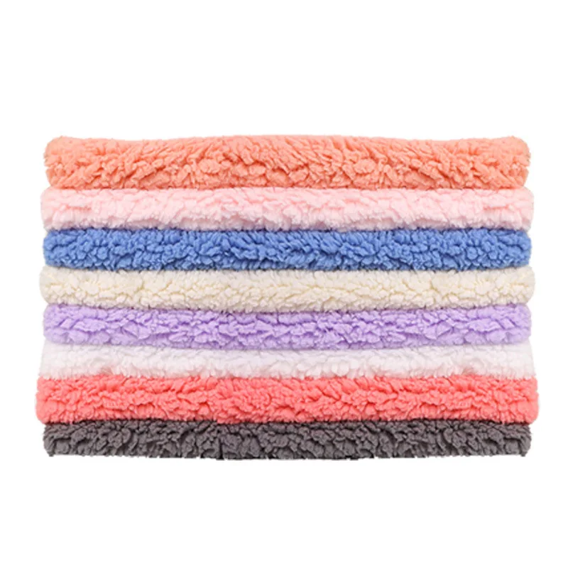 235 GSM плюшевый ягненок ткань для мягких животных игрушки диванная Подушка Одеяло швейный материал ручной работы