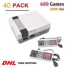 Мини игровой консоли ретро мини ТВ Ручной игровой консоли для NES игры встроенный 600 различных игр с HDMI Выход PAL и NTSC