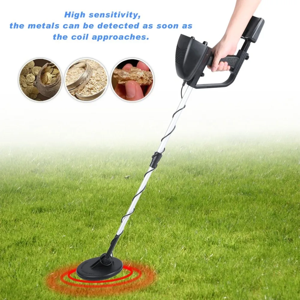 

High Sensitivity Metal Detector Treasure Gold Hunter Depth Probe Deep Target Metal Detecting Machine MD4030