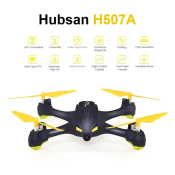 

Original Hubsan H507A X4 Star Pro 720P Camera Wifi FPV RC Quadcopter Follow Me Mode Way Point GPS One-Key Return Selfie Drone