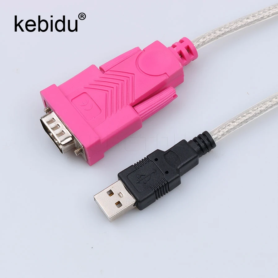 Kebidu Double Chipset 1.45M USB 2.0 to RS232 Serial