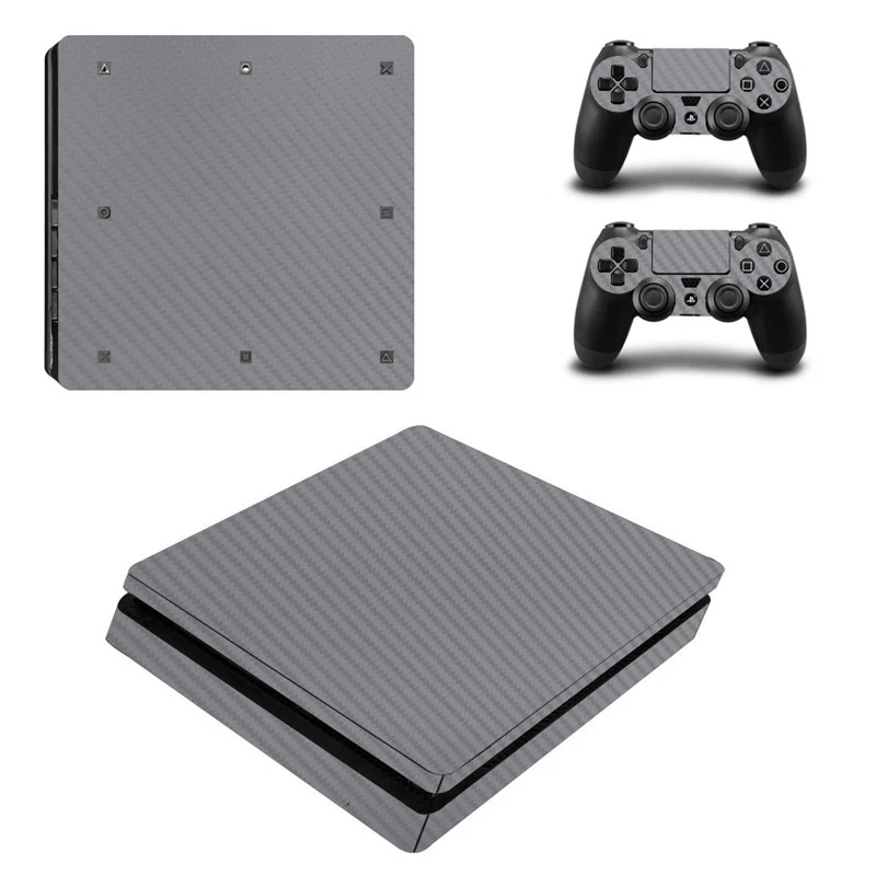 Тонкая Виниловая наклейка для PS4, чехол для консоли Playstation 4 Slim+ 2 контроллера, аксессуары для игр - Цвет: 5