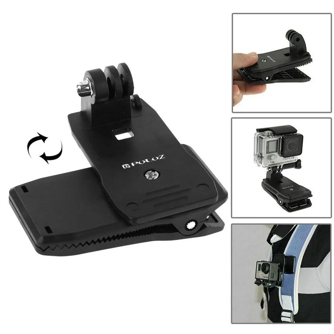 

PULUZ 53 in 1 Accessories Kits(Chest Strap+3-Way Pivot Arms+J-Hook Buckle+Wrist Strap+Helmet Strap+Monopod+Surface Mounts+Trip