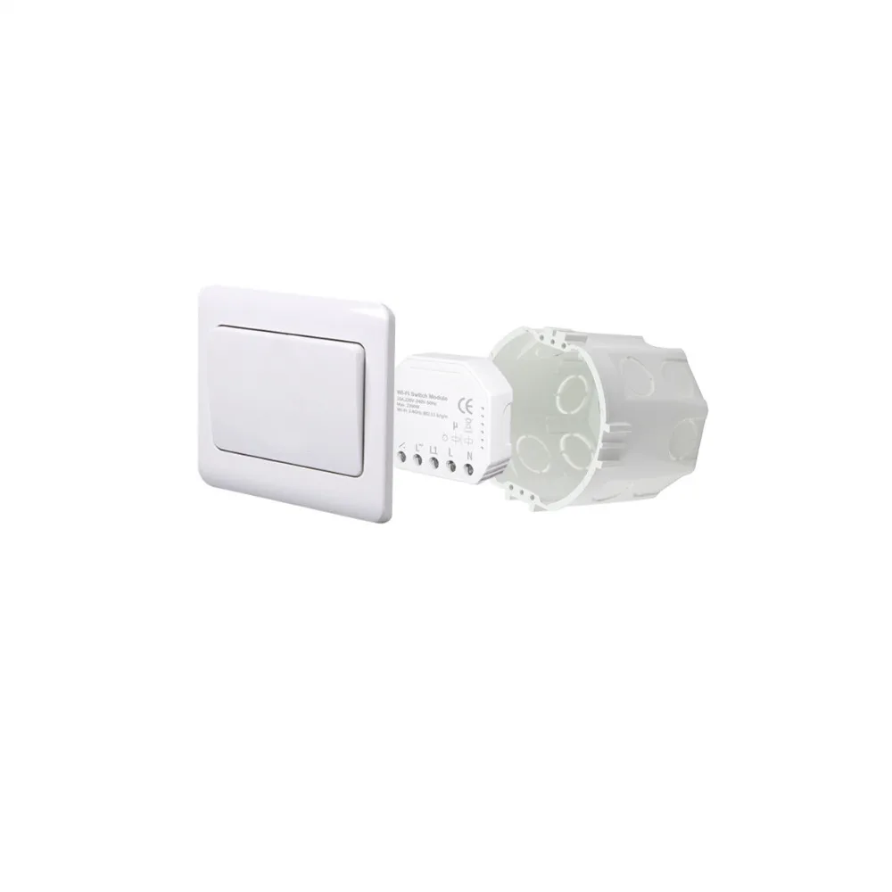 Wifi дистанционный переключатель освещения Diy выключатель модуль Smart Life/Tuya