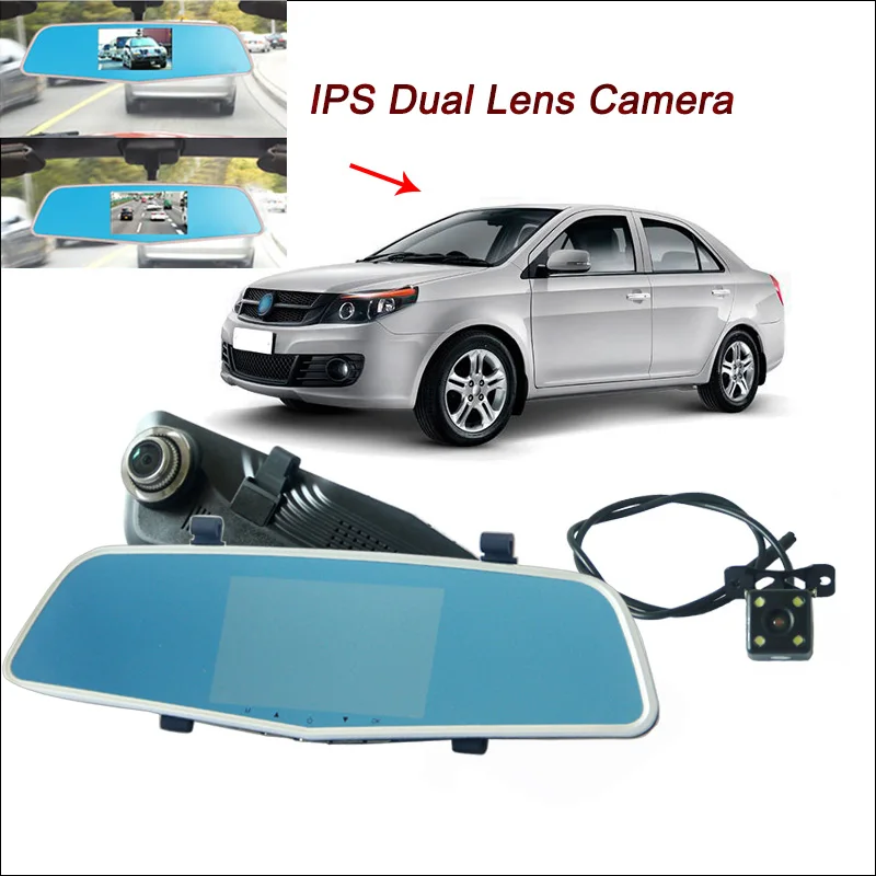 BigBigRoad For geely gc6 gc7 panda sc7 emgrand ec7 x7 7 Car DVR Rearview Mirror Video Recorder Dual cameras 5 inch IPS Screen BigBigRoad For geely gc6 gc7 panda sc7 emgrand ec7 x7 7 Car DVR Rearview Mirror Video Recorder Dual cameras 5 inch IPS Screen