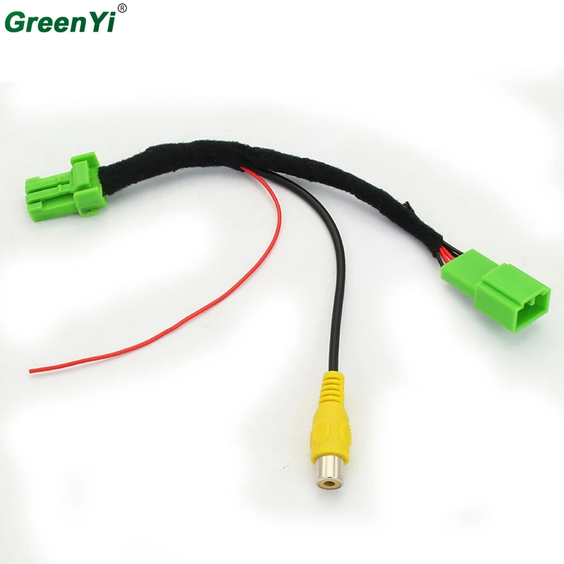 

GreenYi Car Parking Rear View Camera RCA Video Reverse Backup Convert Cable Adapter Plug For Suzuki Vitara S-cross Cross 14-17