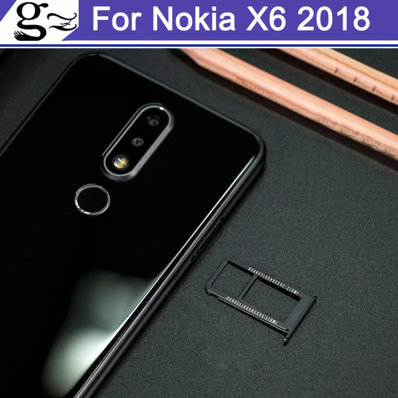Оригинальный новый держатель для Sim-карты Nokia X6 X 6 лоток слота Sim-или SD-карты
