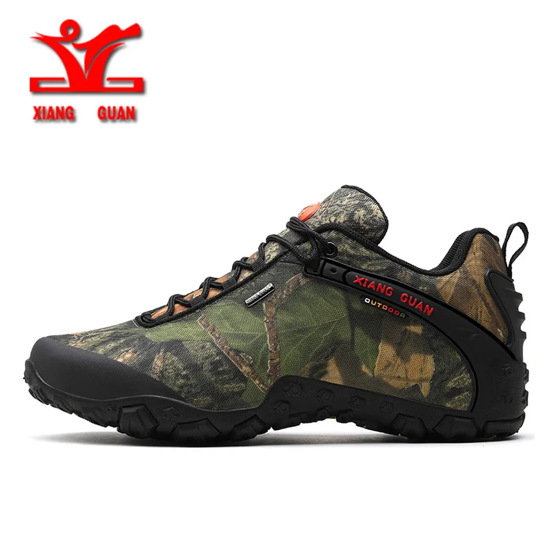 XIANGGUAN/2019 г. Уличная походная обувь для мужчин Военная камуфляжная Низкие