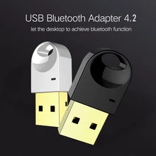 Luxury Wireless USB Bluetooth Adapter For Computer Wireless Headset Bluetooth Speaker 4 2 Free Driver Bluetooth