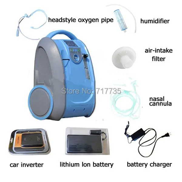 Кислородный концентратор для медицинских и обслуживание / дома / авто / путешествия DHL концентратор кислорода