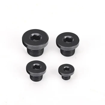 

5pcs M16 M18 M20 M22 allen screws inner hexagon screw flange bolt oil plug plugging blocking head bolts carbon steel black