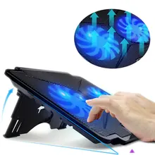 New USB Laptop Cooler Cooling Pad Adjustable Chill Mat Stand with 2 LED Fans for 15.6″ XXM
