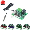 DC 12 V verde/Blanco/rojo/azul LED Digital W1209 termostato Control temperatura termómetro interruptor módulo + sensor NTC impermeable ► Foto 1/6