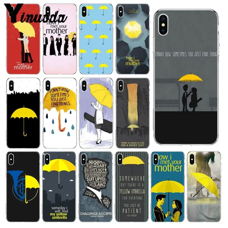 Yinuoda Как я встретил вашу маму himym Новый чехол для телефона Fundas Apple iPhone 8 7 6 6S Plus X XS MAX 5