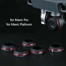 Супер светильник UV ND4 ND8 ND16 CPL фильтр для объектива для DJI Mavic Pro Platinum фильтр для дрона поляризационные фильтры нейтральной плотности