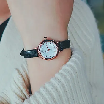 

Ladies Women Quartz Wrist Small Simple Dial Delicate Watch Luxury Business Watches zegarek damski reloj mujer relogio feminino C