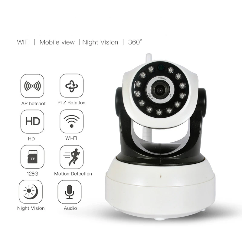 

Reebeen Baby Monitor 1080P Cloud Wireless IP Camera Intelligent Auto Tracking Of Human Home Security CCTV Network Wifi Camera