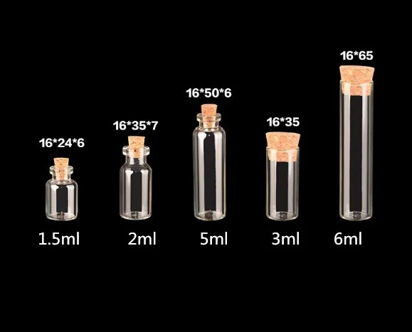 

0,5 мл 1 мл 2 мл 3 мл 5 мл 10 мл 15 мл 20 мл 30 мл 50 мл 100 мл прозрачная подвеска бутылочка для желаний стеклянная флакон с пробкой