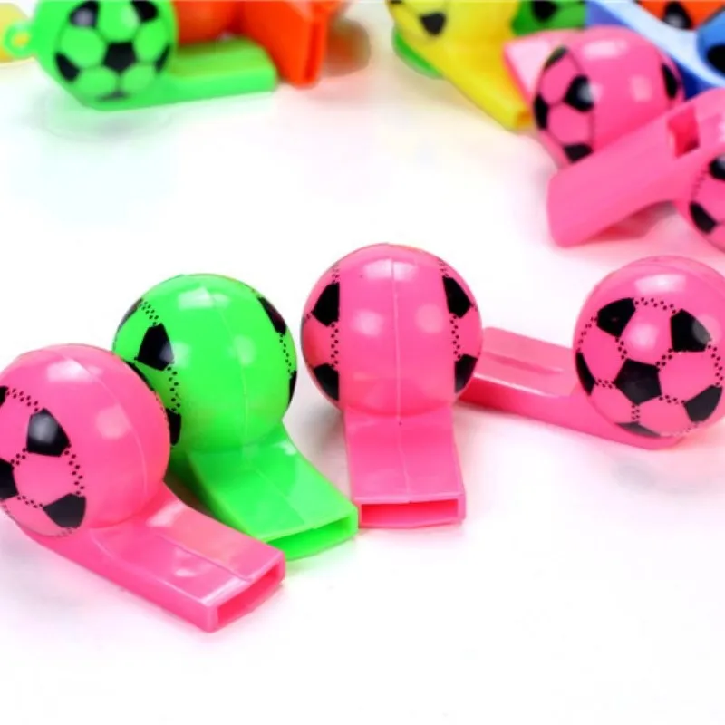 Football Whistle Cheerleading Toys for Kids Children Plastic Whistles