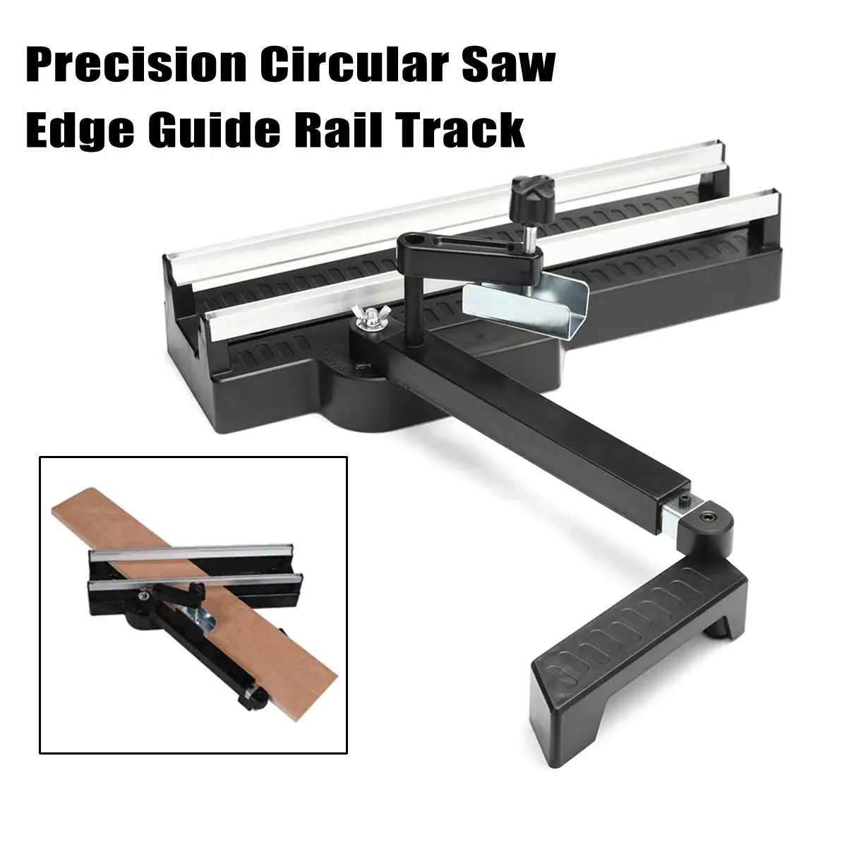 

415mm Precision Circular Saw Edg e Guide Rail Track Woodworking Cutting Tool Flat Edg e Trimming Guide Rail