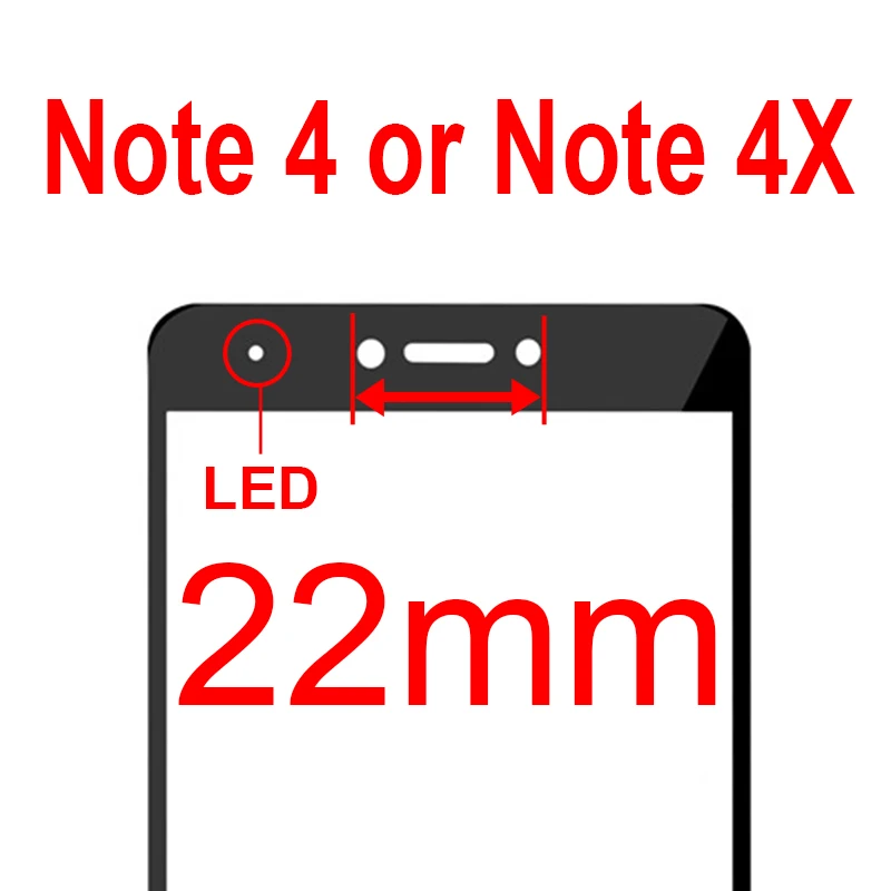 2 шт 20D защитное закаленное стекло на для Xiaomi redmi Note 4X3 3S 3X4 Pro 4A go note3 note4 redmi 4 prime - Цвет: Note 4 or Note 4X