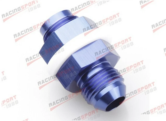 

AN -6 6AN AN6 -6AN AN-6 Fuel Cell Tank Adapter Bulkhead Fitting blue