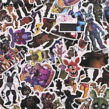 Homegaga 58 шт. Nights at Freddy bears, детское украшение, стикеры для скрапбукинга, альбома, багажа, ноутбука, телефона, наклейка, D1535